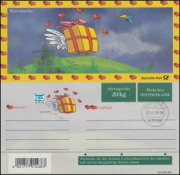 Päckchenadresszettel PZ 6/04 Liebe DEUTSCHLAND, Ersttagsstempel KREFELD 1.10.98 - Machines à Affranchir (EMA)