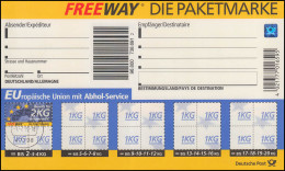 Paketadresszettel PZ 11 EU-Abholservice 2 KG Mit Ergänzungsmarke, ET-O 1.7.1999 - Frankeermachines (EMA)
