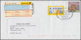 3.2 Posthörner 300 Auf USo 6Y Mit S-R-Z Ersttag Deutschland ATM, ESSt 22.10.99 - R- & V- Vignetten