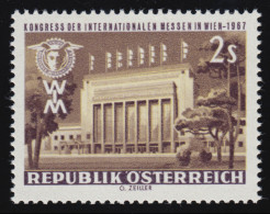 1247 Kongr. Int. Messen Wien, Haupteingang, Emblem UFI über Signet Messe 2 S **  - Unused Stamps