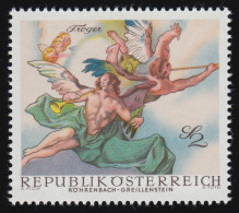 1279 Barocke Fresken, Christus, Röhrenbach-Greillenstein, 2 S, Postfrisch ** - Unused Stamps