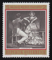 1299 100 J. Wiener Staatsoper, Carmen, George Bizet, 2 S, Postfrisch  ** - Ungebraucht