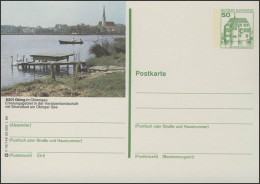 P130-h10/145 - 8201 Obing - Ortsansicht Mit See ** - Cartes Postales Illustrées - Neuves