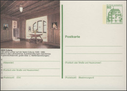 P130-h13/198 - 8630 Coburg, Lutherzimmer ** - Illustrated Postcards - Mint