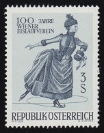 1231 100 Jahre Wiener Eislaufverein, Eiskunstlauf, 3 S, Postfrisch **  - Unused Stamps