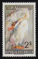 1240 Ausst. Kunst Im Nibelungengau, Schwan Märchengest. Gemälde, 2 S,  **  - Unused Stamps