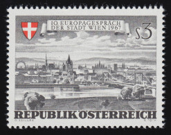 1241 Europagespräche D. Stadt Wien, Marshallhof, 3 S Postfrisch ** - Unused Stamps