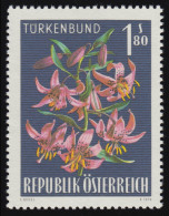 1210 Alpenflora, Türkenbund (Lilium Martagon), 1.80 S, Postfrisch  ** - Nuevos