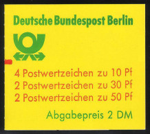 11a MH BuS 1980 - Mit Zählbalken ** - Booklets