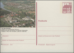 P138-n4/064 7107 Bad Wimpfen - Luftbild Kurklinik ** - Cartoline Illustrate - Nuovi