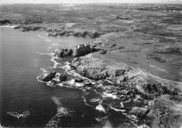 85 île D'YEU  La Plage Des Sabias Vue Du Ciel Et Vieux Chateau  N° 59 \MK3032 - Ile D'Yeu