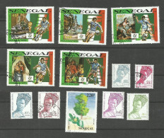 SENEGAL N°856 à 858, 860, 861, 988, 1039, 1178G, 1178M, 1200, 1220, 1243 Cote 6.35€ - Gebraucht