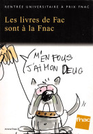 FNAC M'en Fous J'ai Mon Deug  PUB Publicité  Spectacle   N° 4 \MK3034 - Advertising