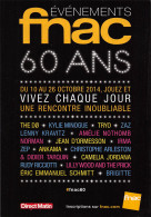 FNAC 60 Ans En 2014 évènements Titiou Lecoq PUB Publicité  Spectacle   N° 19 \MK3034 - Publicité