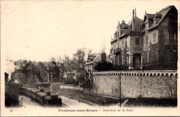 20473 Cpa 92 Fontenay Aux Roses - Intérieur De La Gare - Fontenay Aux Roses