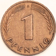 Germany Federal Republic - Pfennig 1949 D, KM# A101 (#4446) - 1 Pfennig