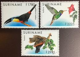 Surinam Suriname 1995 Birds MNH - Andere & Zonder Classificatie