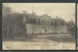 Maine Et Loire , Martigné Briand , Château De La Saulaie - Other & Unclassified