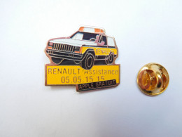 Beau Pin's , Auto Renault Jeep , Assistance , Verso Lisse - Renault