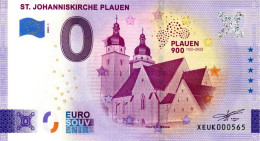 Billet Touristique - 0 Euro - Allemagne - St.Johanniskirche Plauen (2022-1) - Privéproeven
