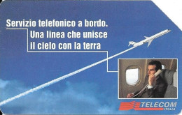 Italy: Telecom Italia - Servizio Telefonico A Bordo - Public Advertising