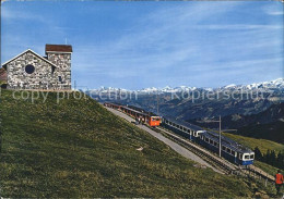 11914490 Rigi Kulm Bergkapelle Mit Arth Und Vitznau-Rigi-Bahn Rigi Kulm - Autres & Non Classés