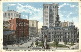 11913683 Detroit_Michigan Soldiers Monument City Hall Dime Bank Building %st - Altri & Non Classificati