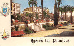 HYERES Les Palmiers L'hotel Suisse Et La Pergola Provencale  9  (scan Recto Verso)MD2502TER - Hyeres