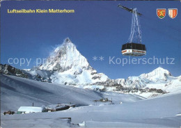 11909801 Zermatt VS Luftseilbahn Klein Matterhorn Trockener Steg  - Autres & Non Classés