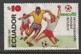 ECUADOR, USED STAMP, OBLITERÉ, SELLO USADO - Equateur