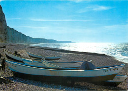 VEULES LES ROSES Contre Jour Sur Les Falaises 8(scan Recto-verso) MD2510 - Veules Les Roses