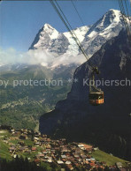 11908674 Muerren BE Luftseilbahn Schilthorn Eiger Moench Muerren - Sonstige & Ohne Zuordnung