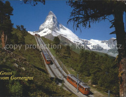 11908650 Gornergrat Zermatt Matterhorn Bergbahn Mt Cervin Gornergrat Zermatt - Autres & Non Classés