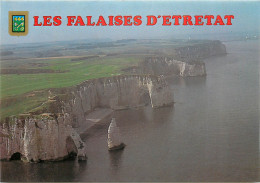 ETRETAT Les Falaises Avec La Manneporte 13(scan Recto-verso) MD2515 - Etretat