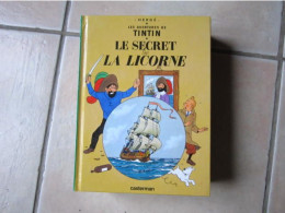 TINTIN  LE SECRET DE LA LICORNE PETIT FORMAT A5 HERGE - Tintin