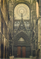 ROUEN La Cathedrale Portail Des Libraires 3(scan Recto-verso) MD2519 - Rouen