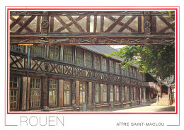 ROUEN Aitre Ou Cloitre Saint Maclou Cimetiere A Galerie Du Moyen Age 7(scan Recto-verso) MD2520 - Rouen