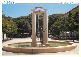 NIMES La Place D Assas 21(scan Recto-verso) MD2522 - Nîmes