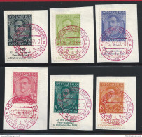 1933 JUGOSLAVIA - Catalogo Michel N. 249/254 - Catalogo Unificato 231/236 Framme - Other & Unclassified