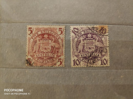 Australia	Coat Of Arms (F95) - Used Stamps