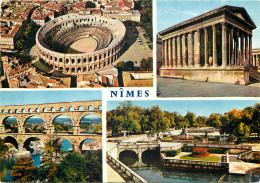 NIMES Maison Carree Arenes Romaines  Pont Du Gard 11(scan Recto-verso) MD2527 - Nîmes