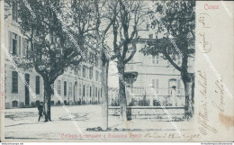 Bq303 Cartolina Cuneo Citta' Collegio Tommasini E Palazzina Ponzo 1902 - Cuneo