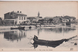 FRANCE - PALAVAS-LES-FLOTS.  Vue Prise Du Canal - Palavas Les Flots