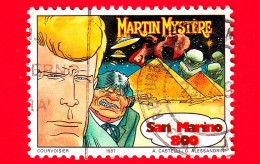 SAN MARINO - Usato - 1997 - Storia Del Fumetto Italiano - Martin Mystere, Di Castelli E Alessandrini - 800 - Usados