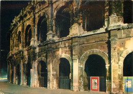 NIMES Les Arenes Illuminees 13(scan Recto-verso) MD2533 - Nîmes