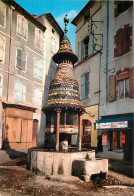 ANDUZE Fontaine Pagode Datant De 1649 6(scan Recto-verso) MD2535 - Anduze