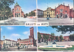 Ag334 Cartolina Saluti Da Asti - Asti