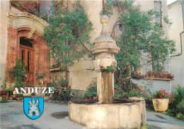 ANDUZE Porte Des Cevennes La Fontaine Notre Dame 15(scan Recto-verso) MD2538 - Anduze