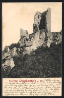 AK Drachenfels A. Rh., Ansicht Der Ruine  - Drachenfels