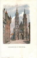 CPA Carte Postale Germany Nürnberg Lorenzkirche Début 1900 VM80249 - Nuernberg